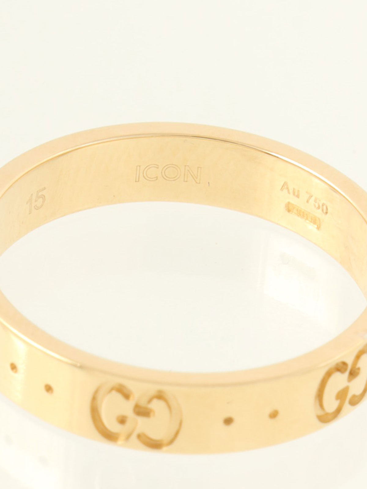 18Kアイコンリング ゴールド