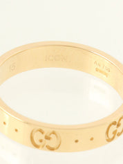 18K Gold Icon Ring