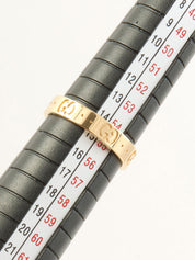 18K Gold Icon Ring