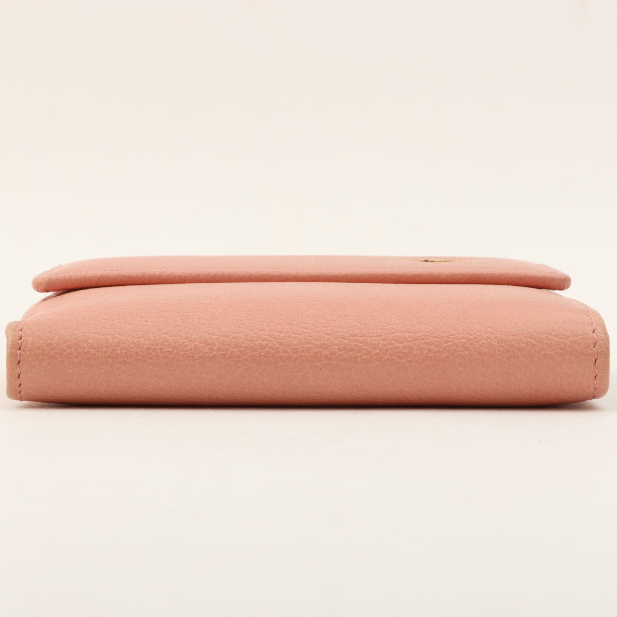 2011 Camellia CC Mark Compact Wallet Pink