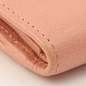 2011 Camellia CC Mark Compact Wallet Pink