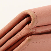 2011 Camellia CC Mark Compact Wallet Pink