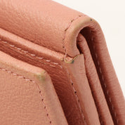 2011 Camellia CC Mark Compact Wallet Pink