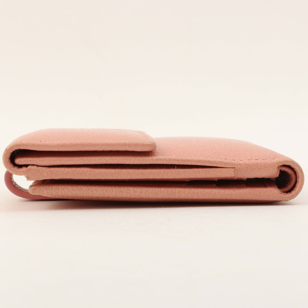 2011 Camellia CC Mark Compact Wallet Pink
