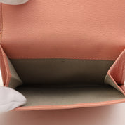 2011 Camellia CC Mark Compact Wallet Pink