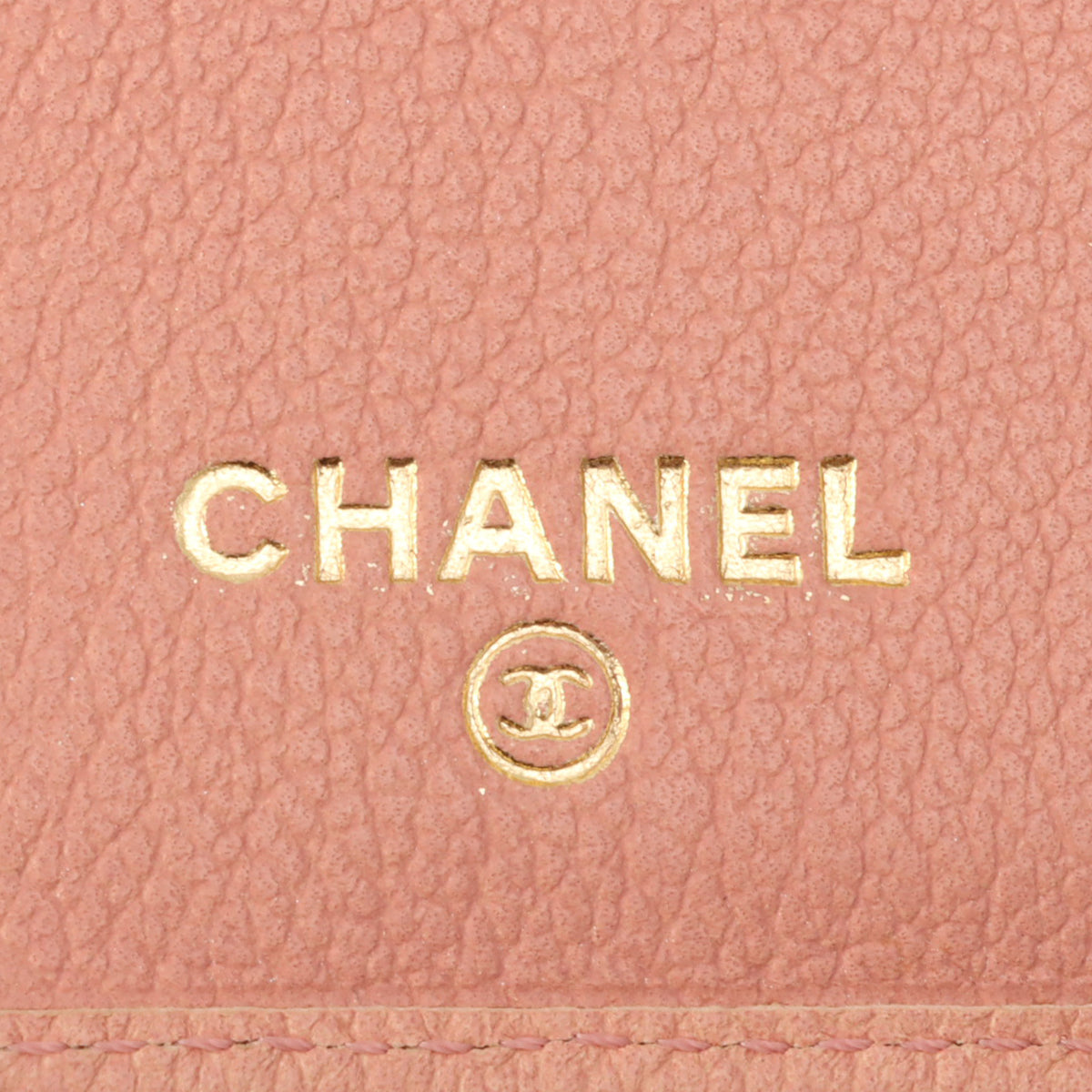 2011 Camellia CC Mark Compact Wallet Pink