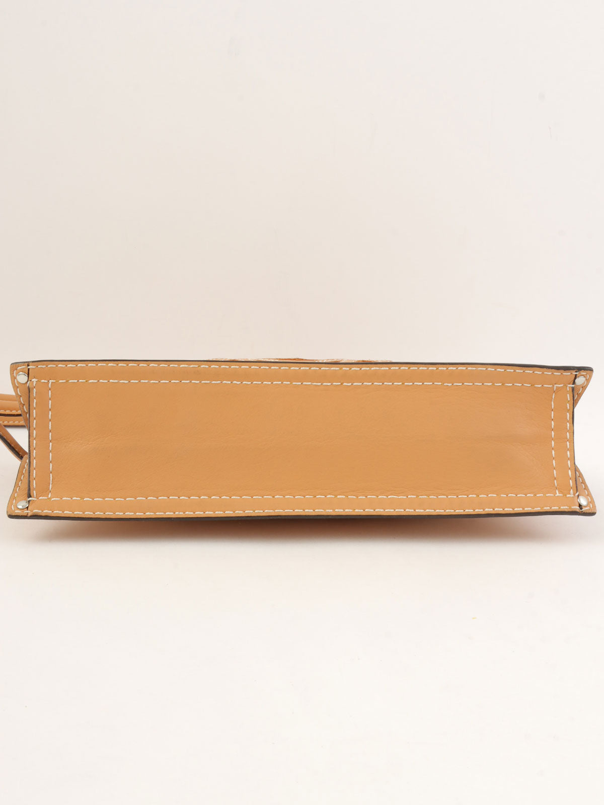 アナグラムパターンワンショルダーバッグ ベージュ