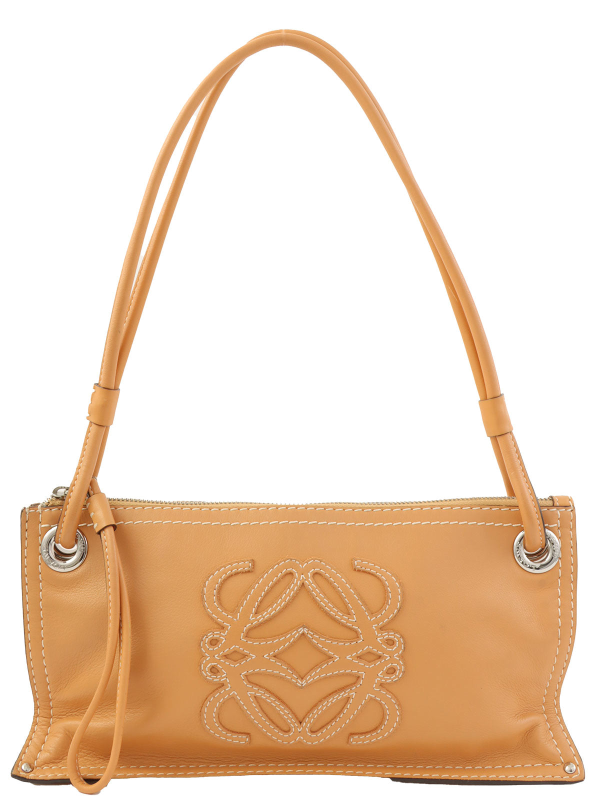 アナグラムパターンワンショルダーバッグ ベージュ