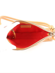 アナグラムパターンワンショルダーバッグ ベージュ