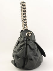 Jazz Club Chain One-Shoulder Bag Black