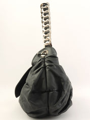 Jazz Club Chain One-Shoulder Bag Black