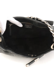 Jazz Club Chain One-Shoulder Bag Black