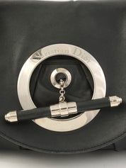 Jazz Club Chain One-Shoulder Bag Black