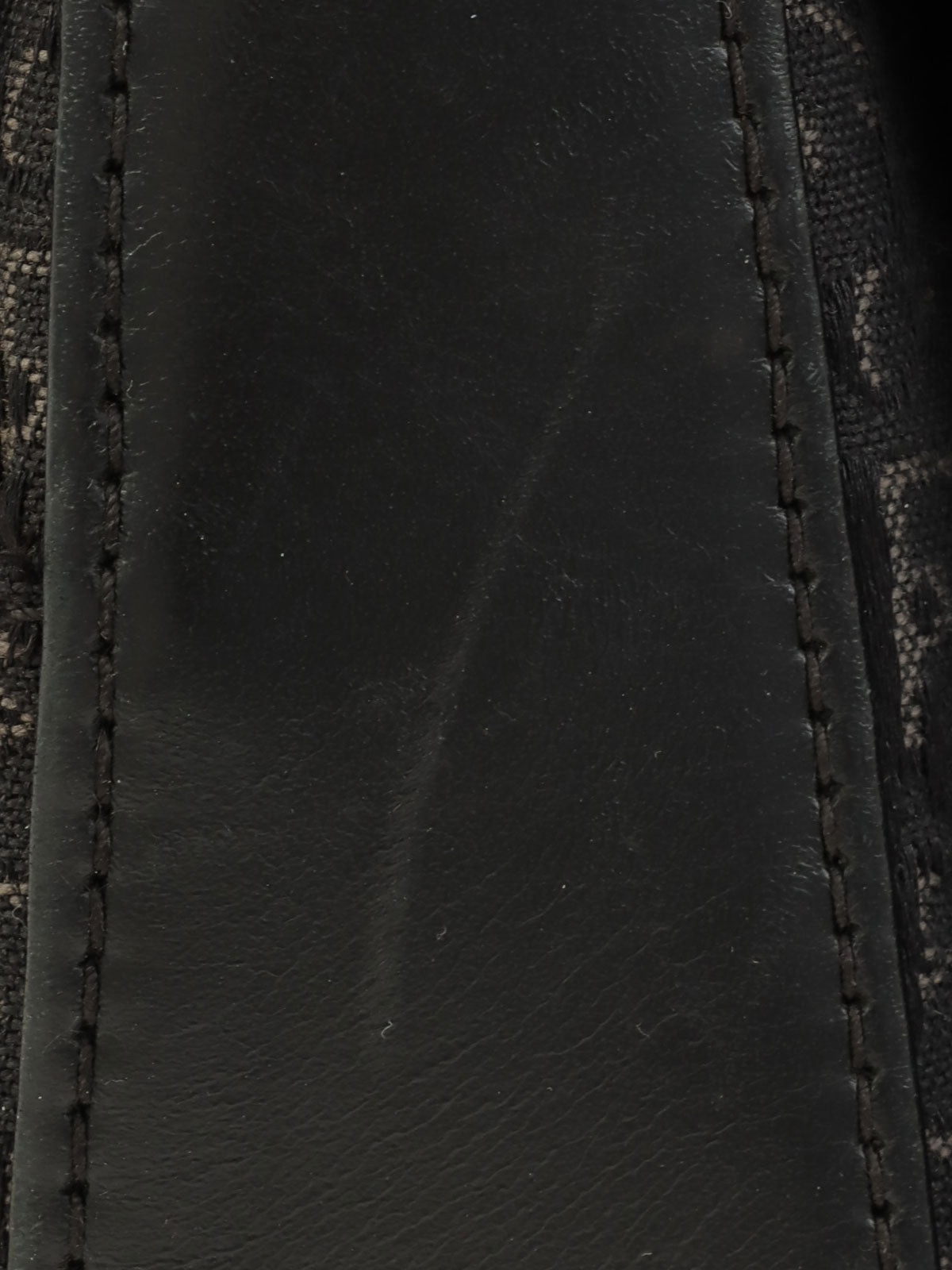 Street Chic Trotter Pattern Shoulder Bag in Black