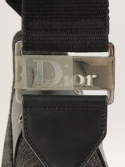 Street Chic Trotter Pattern Shoulder Bag in Black