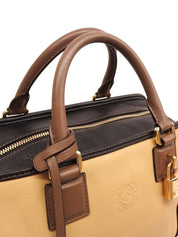 アナグラムアマソナボストンバッグ ブラウン/ブラック