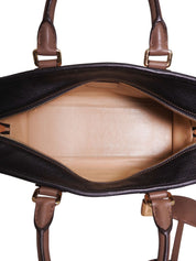 アナグラムアマソナボストンバッグ ベージュ/ブラック