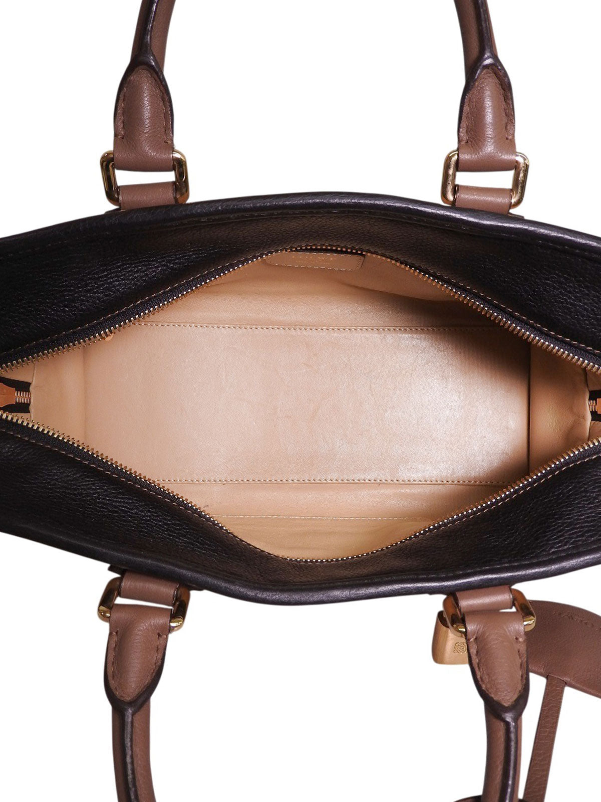 アナグラムアマソナボストンバッグ ブラウン/ブラック