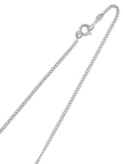 2006年製 ラインストーンCCマークプレートネックレス シルバー