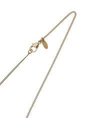 2007 Made Color Stone CC Mark Necklace Gold/Green/Blue