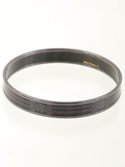 PM珐琅手镯，黑色/紫色