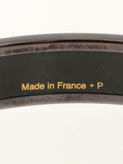 PM珐琅手镯，黑色/紫色