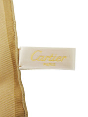 Panther Pattern Scarf Beige/Multi