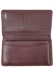 2010年出品，Matelasse Stitch CC Mark 长款钱包，黑色