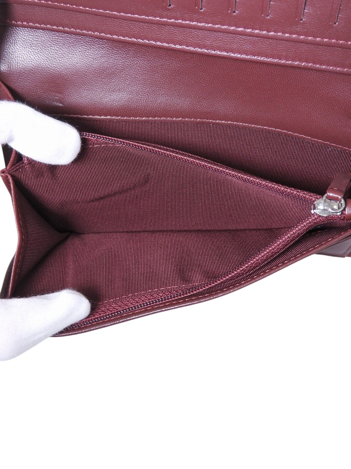 2010年出品，Matelasse Stitch CC Mark 长款钱包，黑色