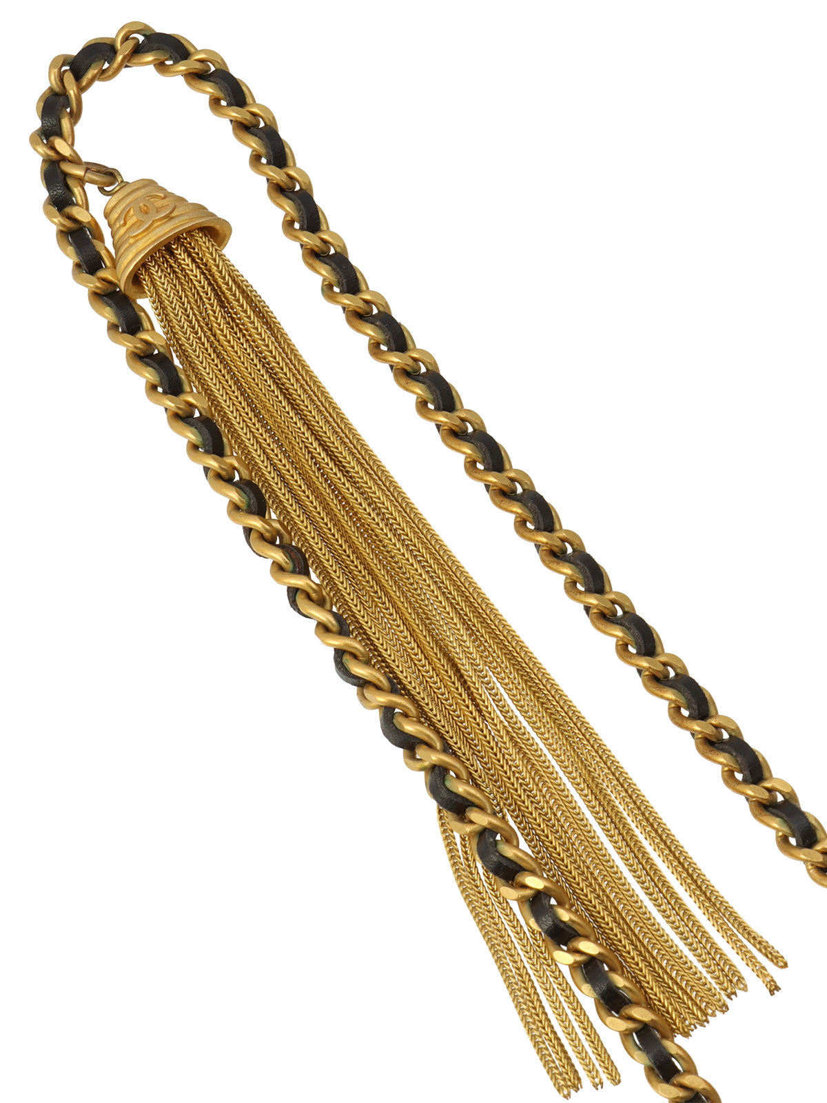 1994年製 CCマークタッセルチェーンベルト ゴールド/ブラック