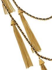 1994年製 CCマークタッセルチェーンベルト ゴールド/ブラック