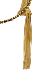 1994年製 CCマークタッセルチェーンベルト ゴールド/ブラック