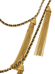 1994年製 CCマークタッセルチェーンベルト ゴールド/ブラック