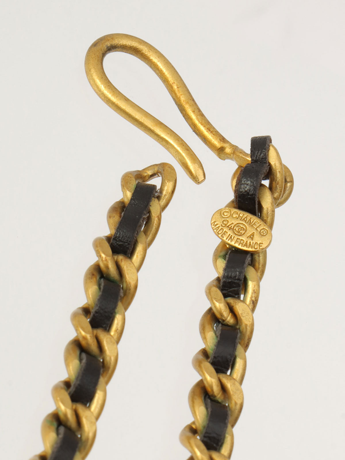 1994年製 CCマークタッセルチェーンベルト ゴールド/ブラック