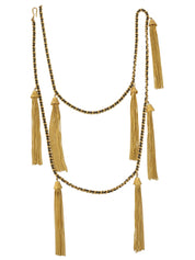 1994年製 CCマークタッセルチェーンベルト ゴールド/ブラック