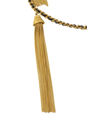 1994年製 CCマークタッセルチェーンベルト ゴールド/ブラック