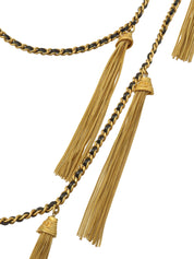 1994年製 CCマークタッセルチェーンベルト ゴールド/ブラック