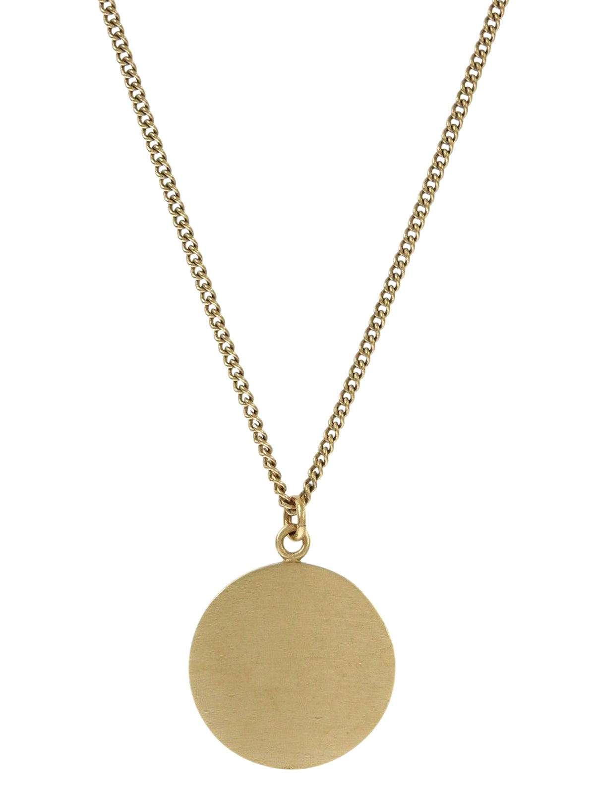 2006 Made Round CC Mark Necklace Gold/Pink