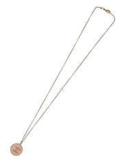 2006年製 ラウンドCCマークネックレス ゴールド/ピンク