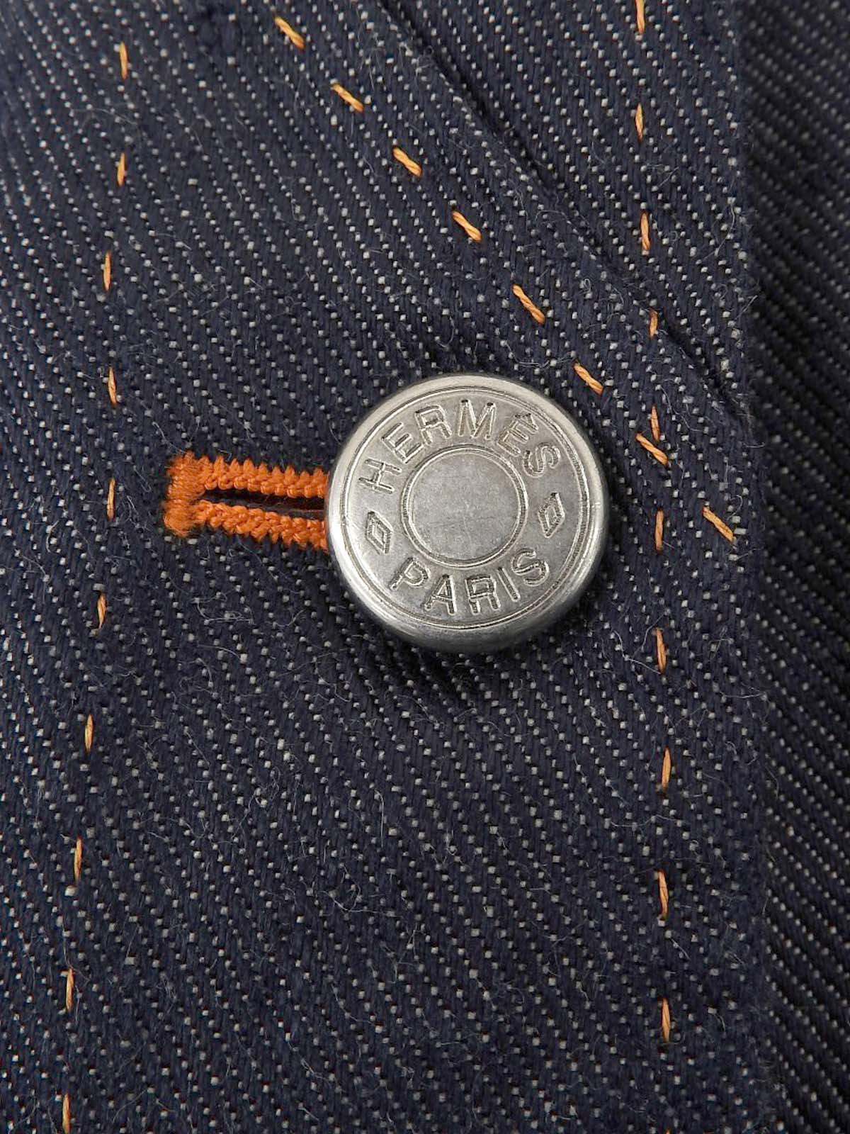 リネンセリエボタンスカート ネイビー