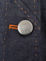 リネンセリエボタンスカート ネイビー