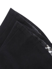 Angora Logo Embossed Poncho in Black