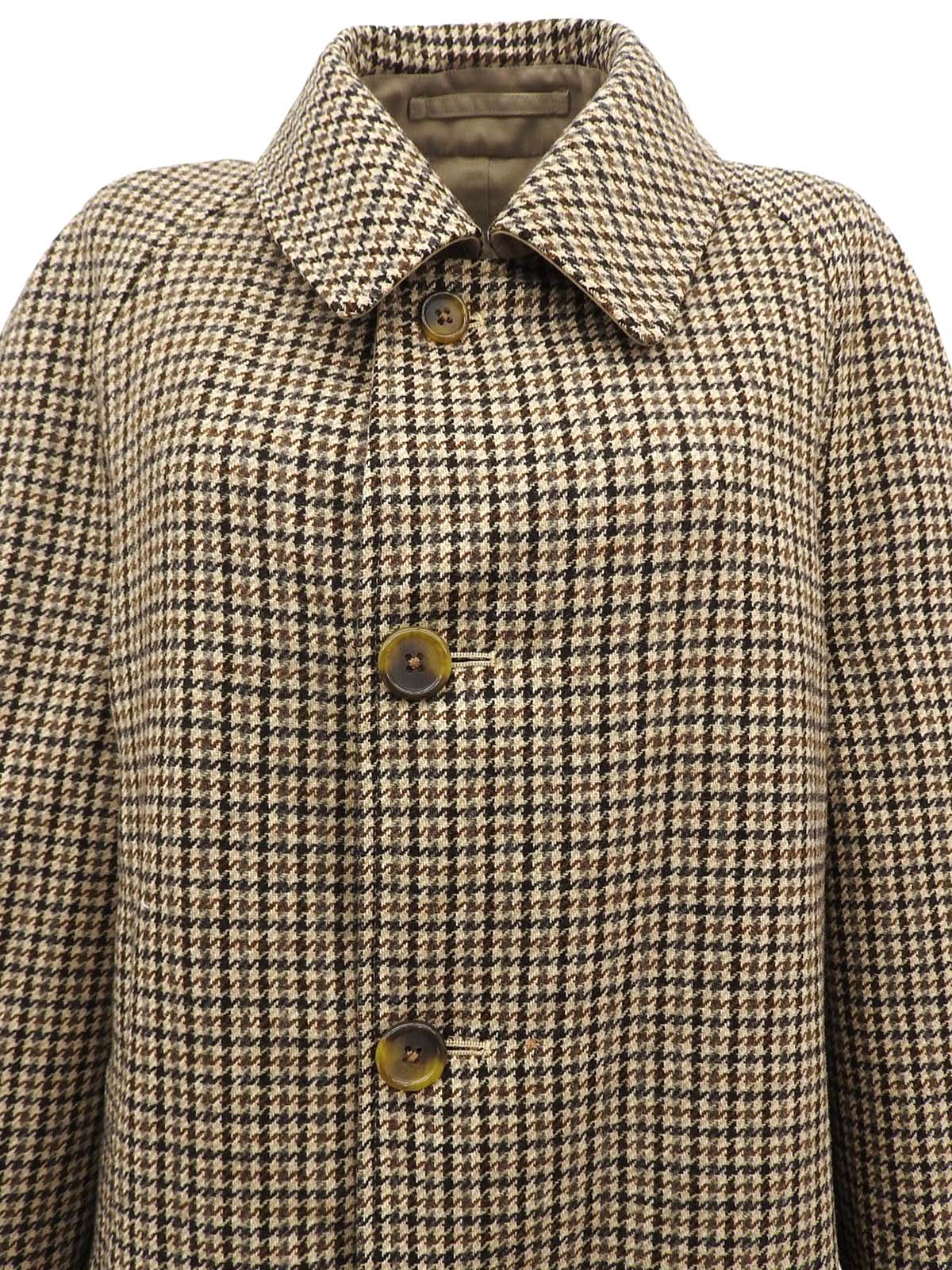 Reversible Bal-Collar Coat Brown/Beige
