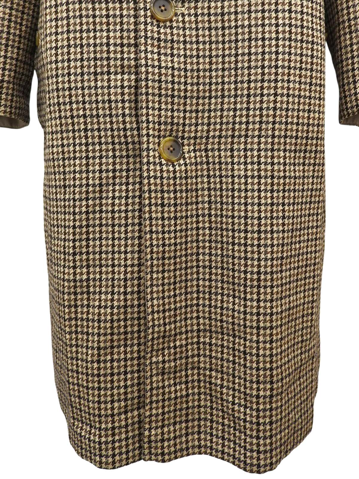 Reversible Bal-Collar Coat Brown/Beige