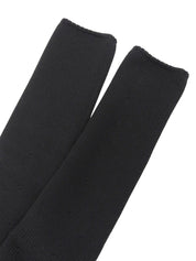 ウールデザインニットカーディガン ブラック