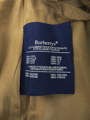 ウールチェックパターンスカート ベージュ/マルチ