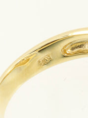 18K金/蓝宝石和钻石戒指