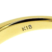 18K蓝宝石钻石花卉戒指 #51 黄金