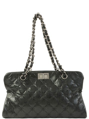 2005年頃製 マトラッセステッチ2.55チェーンショルダーバッグ ブラック