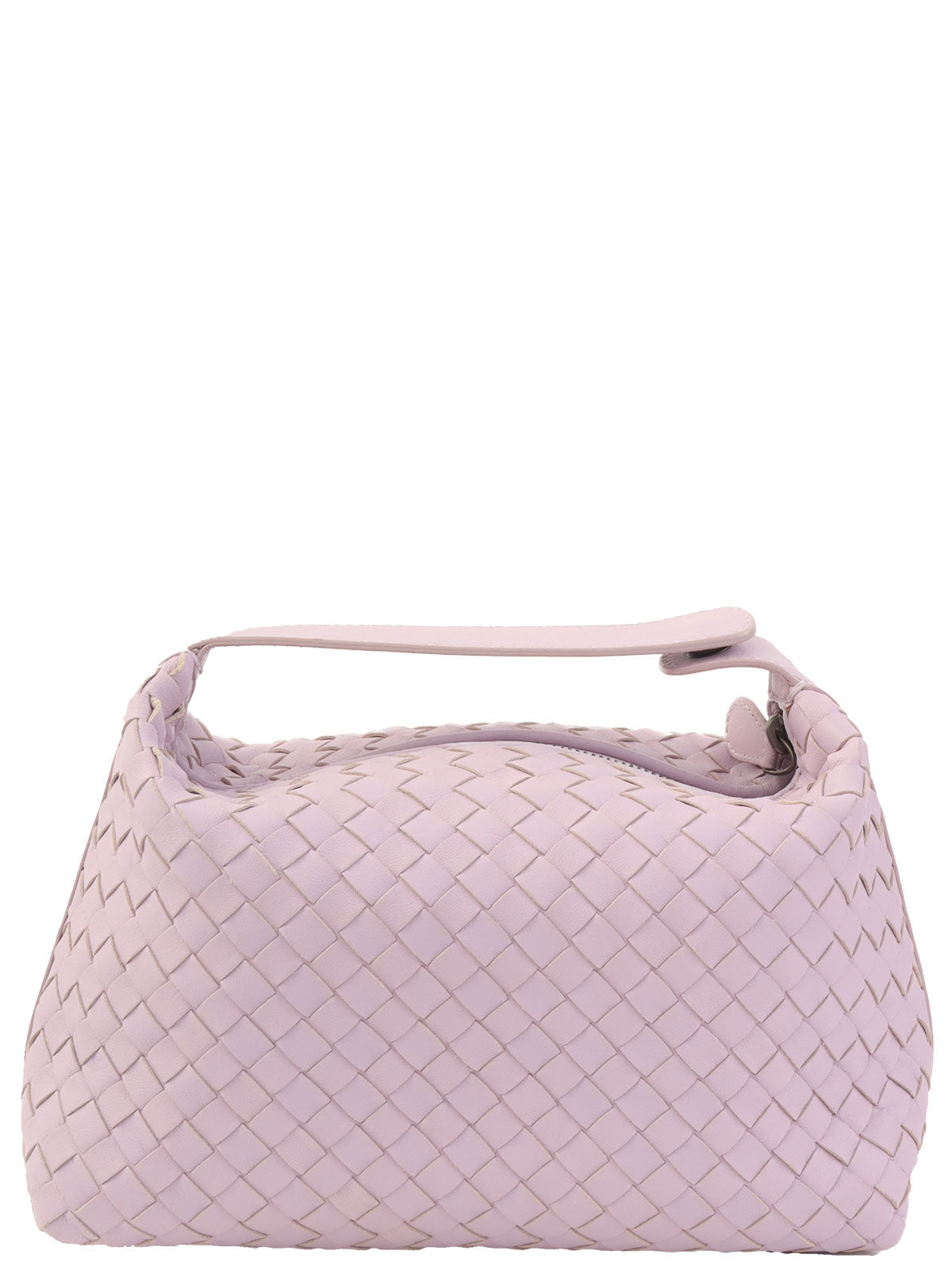 Purple Intrecciato Vanity Bag